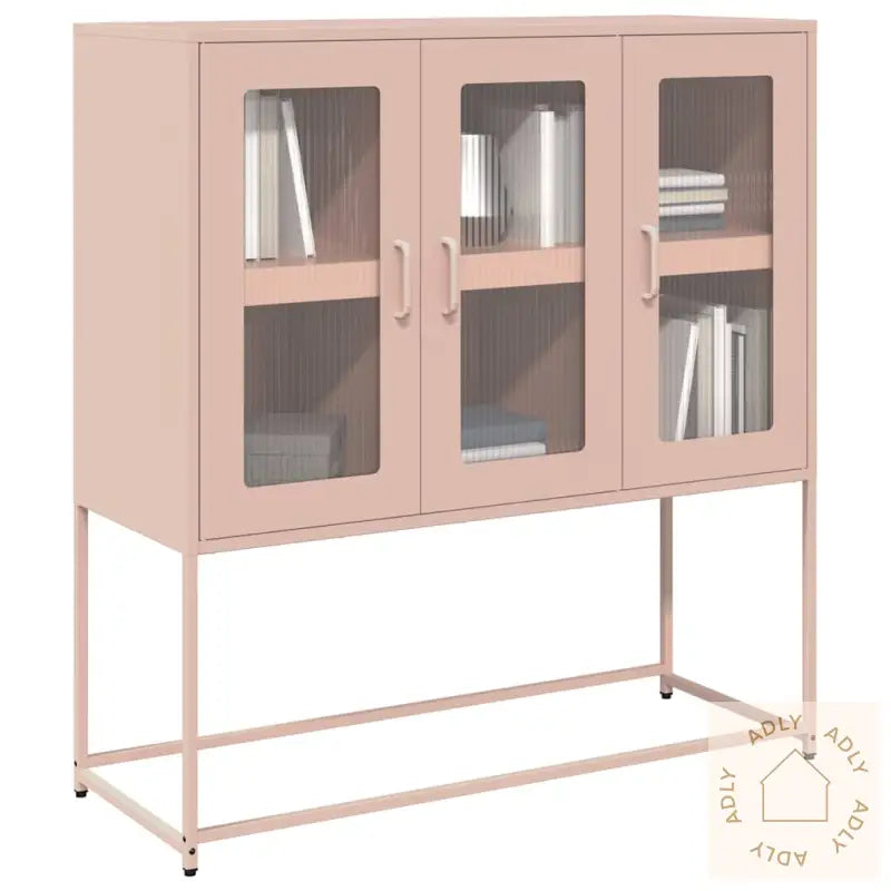 Skjenk Rosa 100,5X39X107 Cm Kaldvalset Stål