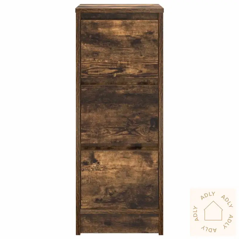 Skjenk Røkt Eik 29,5X34X76 Cm Konstruert Tre