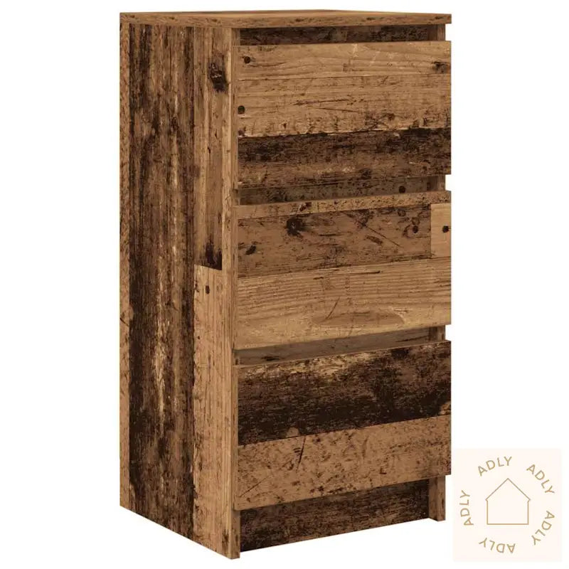 Skjenk Gammelt Tre 37,5X35X76 Cm Konstruert Tre