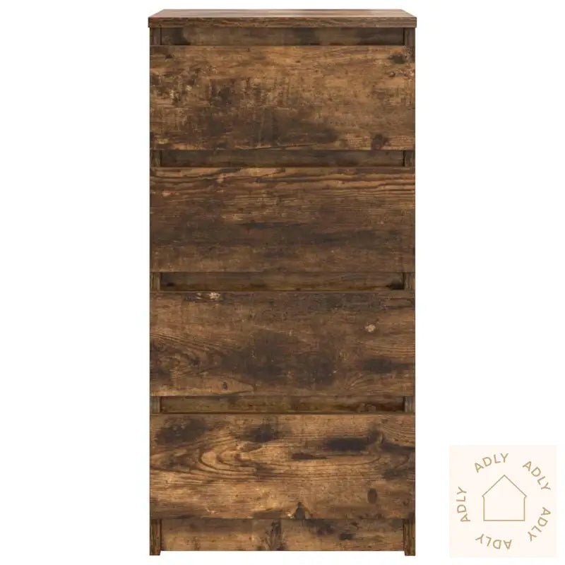 Skjenk Røkt Eik 37,5X35X76 Cm Konstruert Tre