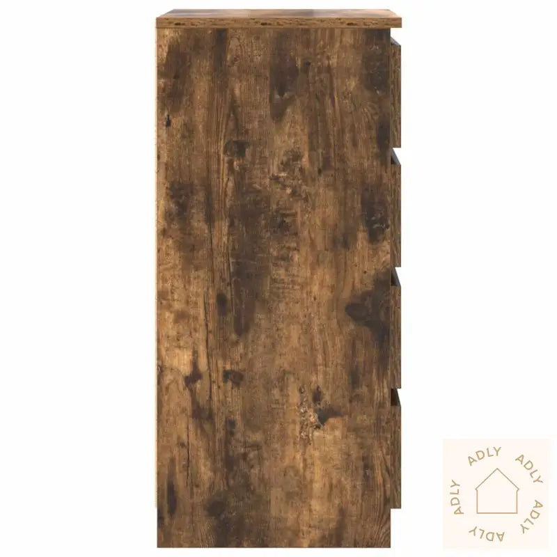 Skjenk Røkt Eik 37,5X35X76 Cm Konstruert Tre