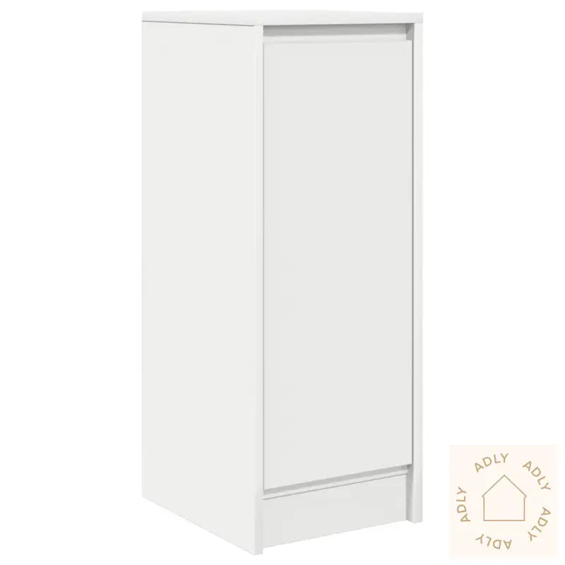 Skjenk Hvit 29,5X34X76 Cm Konstruert Tre