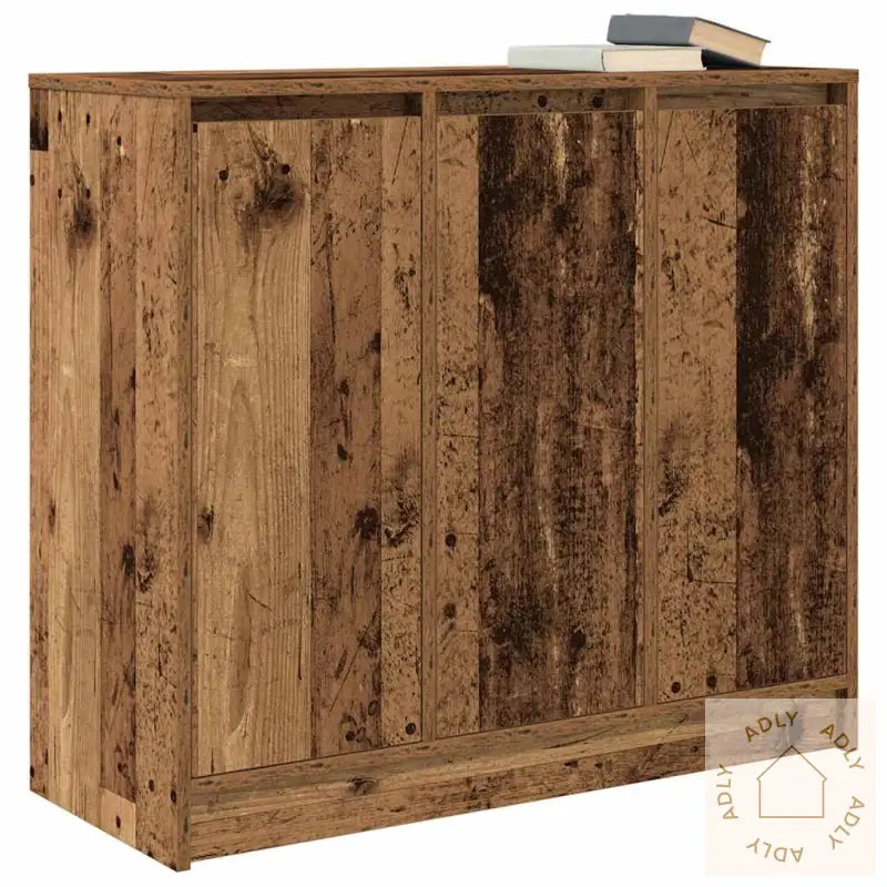 Skjenk Gammelt Tre 85X34X76 Cm Konstruert Tre