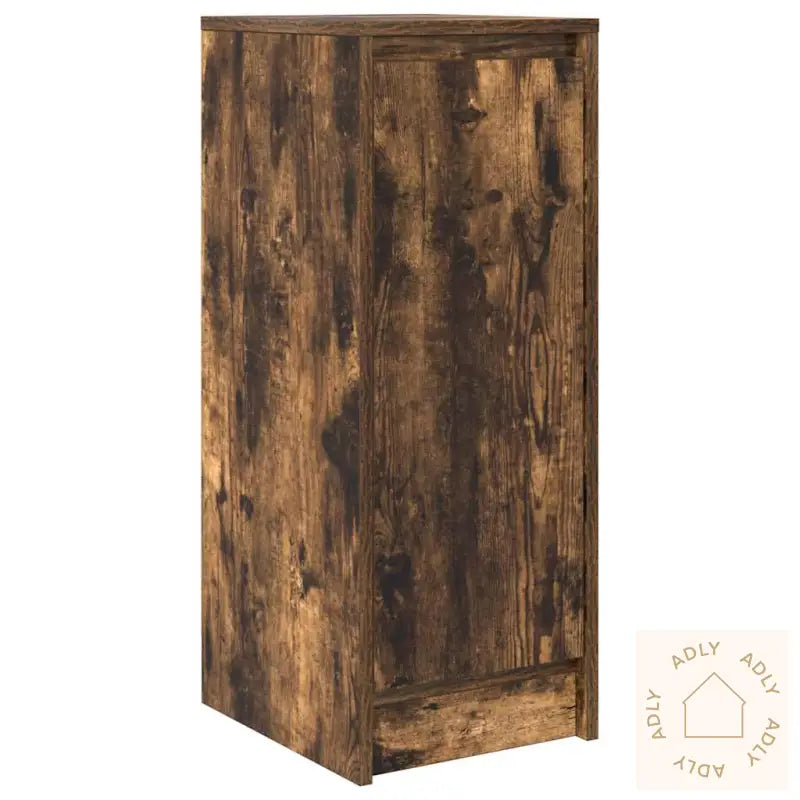 Skjenk Røkt Eik 29,5X34X76 Cm Konstruert Tre