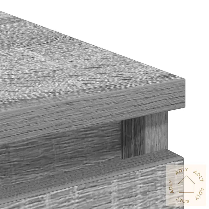 Skjenk Grå Sonoma 37,5X35X76 Cm Konstruert Tre