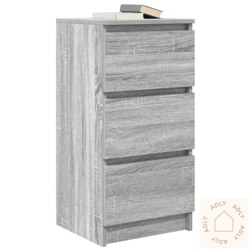 Skjenk Grå Sonoma 37,5X35X76 Cm Konstruert Tre