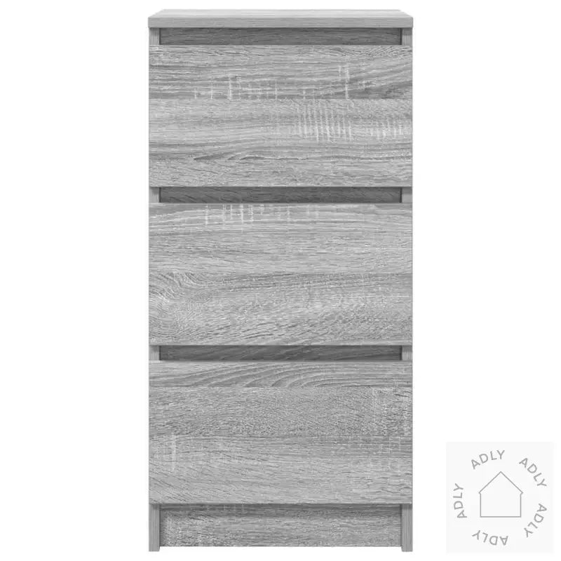 Skjenk Grå Sonoma 37,5X35X76 Cm Konstruert Tre