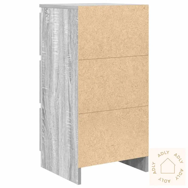 Skjenk Grå Sonoma 37,5X35X76 Cm Konstruert Tre