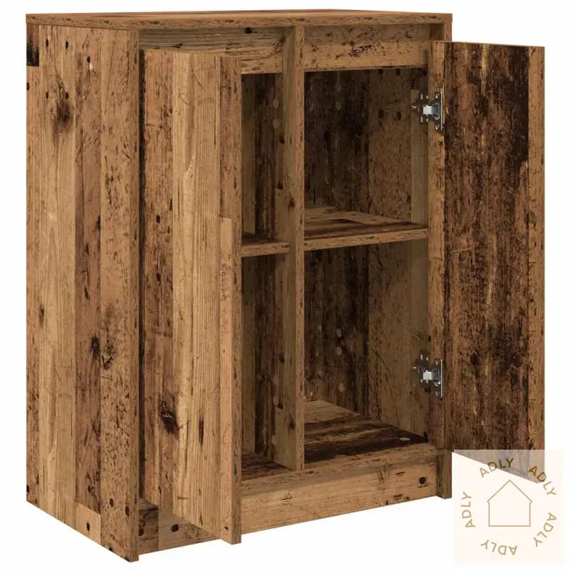 Skjenk Gammelt Tre 57X34X76 Cm Konstruert Tre