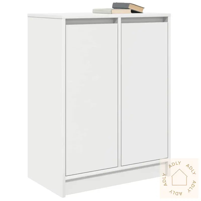 Skjenk Hvit 57X34X76 Cm Konstruert Tre