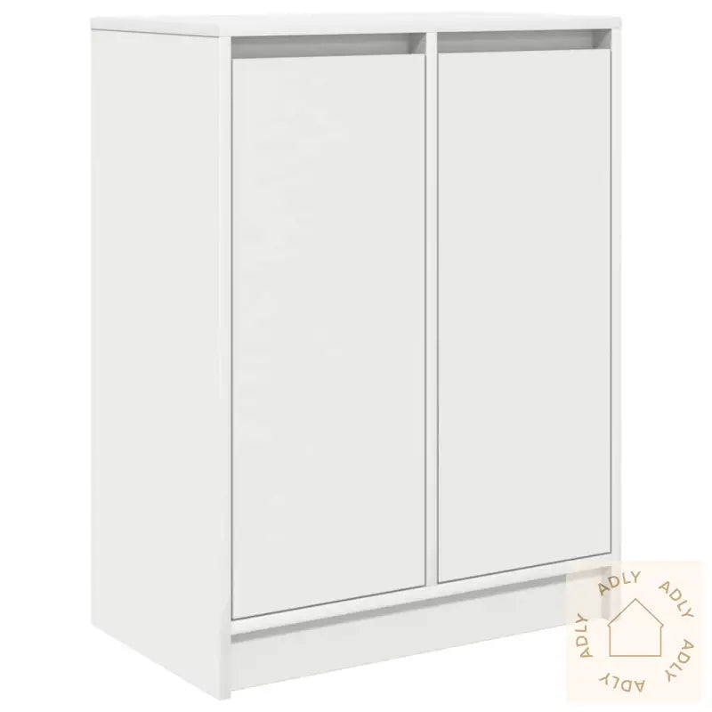 Skjenk Hvit 57X34X76 Cm Konstruert Tre