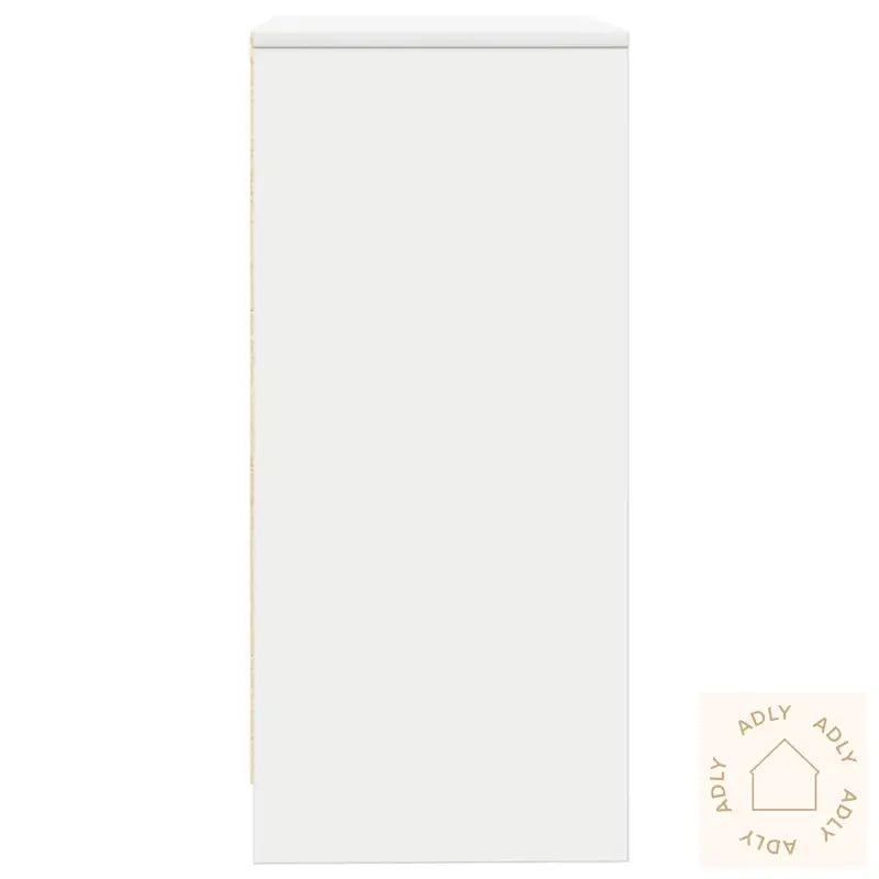 Skjenk Hvit 57X34X76 Cm Konstruert Tre