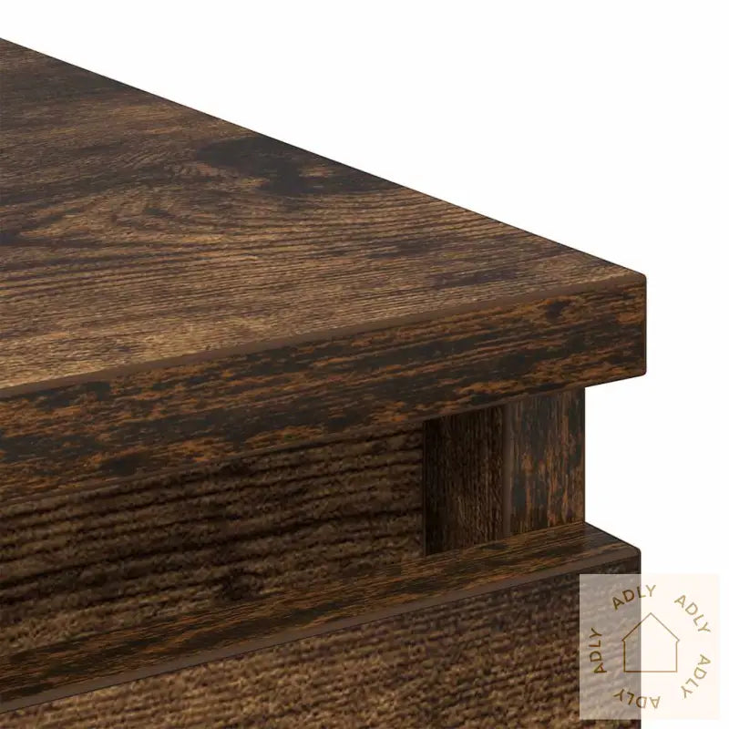 Skjenk Røkt Eik 37,5X35X76 Cm Konstruert Tre