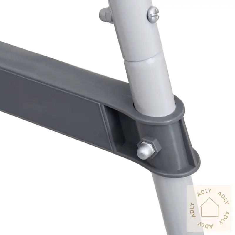 Bassengstige Grå 84 Cm Stål