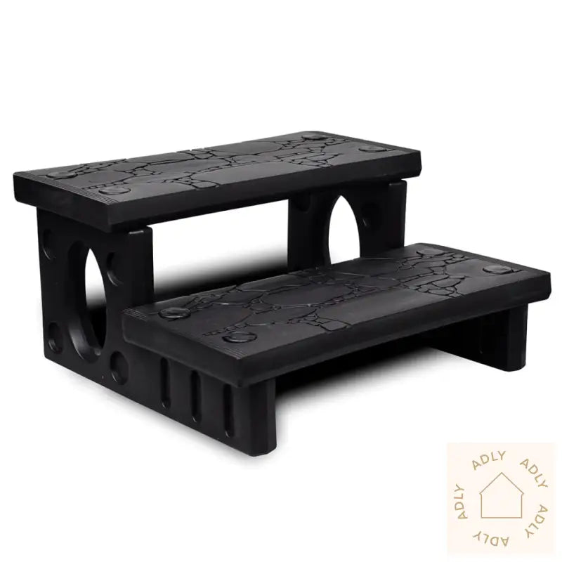 Trapp For Badestamp/Spa/Badekar Svart