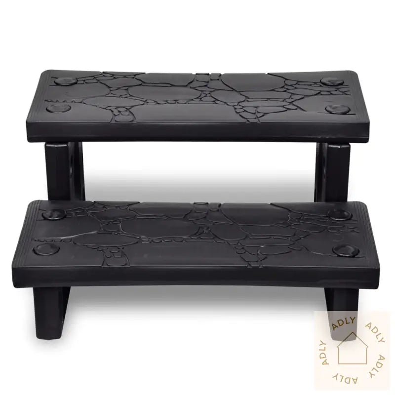 Trapp For Badestamp/Spa/Badekar Svart