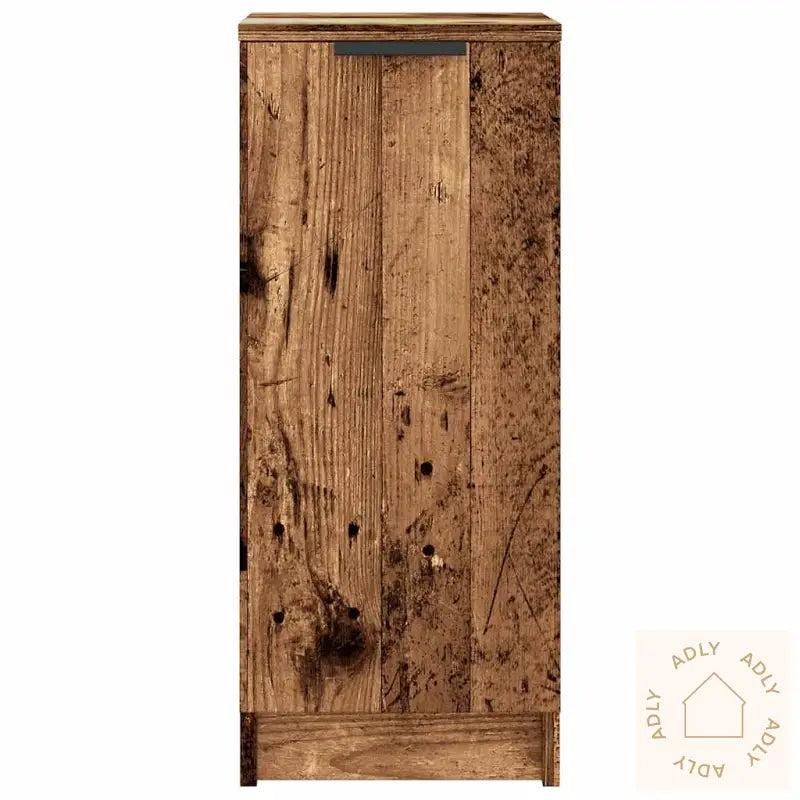 Skoskap Gammelt Tre 29,5X35X70 Cm Konstruert Tre