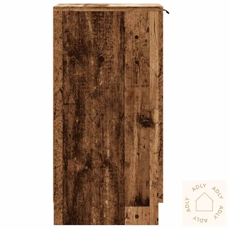 Skoskap Gammelt Tre 29,5X35X70 Cm Konstruert Tre