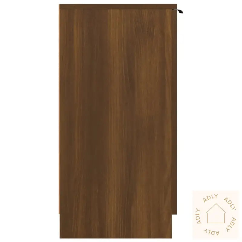 Skohylle Brun Eik 59X35X70 Cm Konstruert Tre
