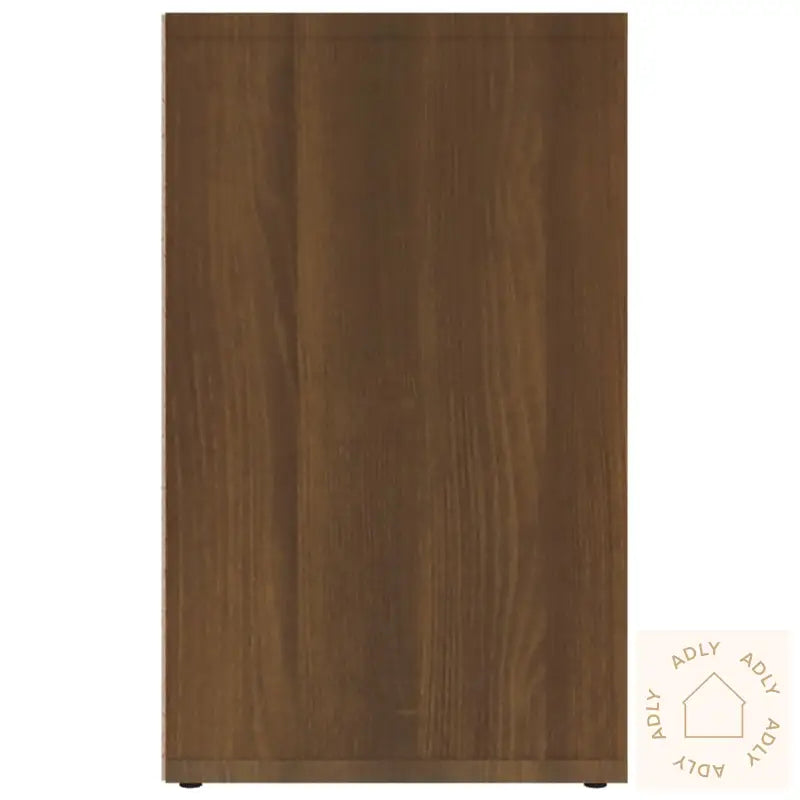 Skoskap 2 Stk Brun Eik 52,5X30X50 Cm