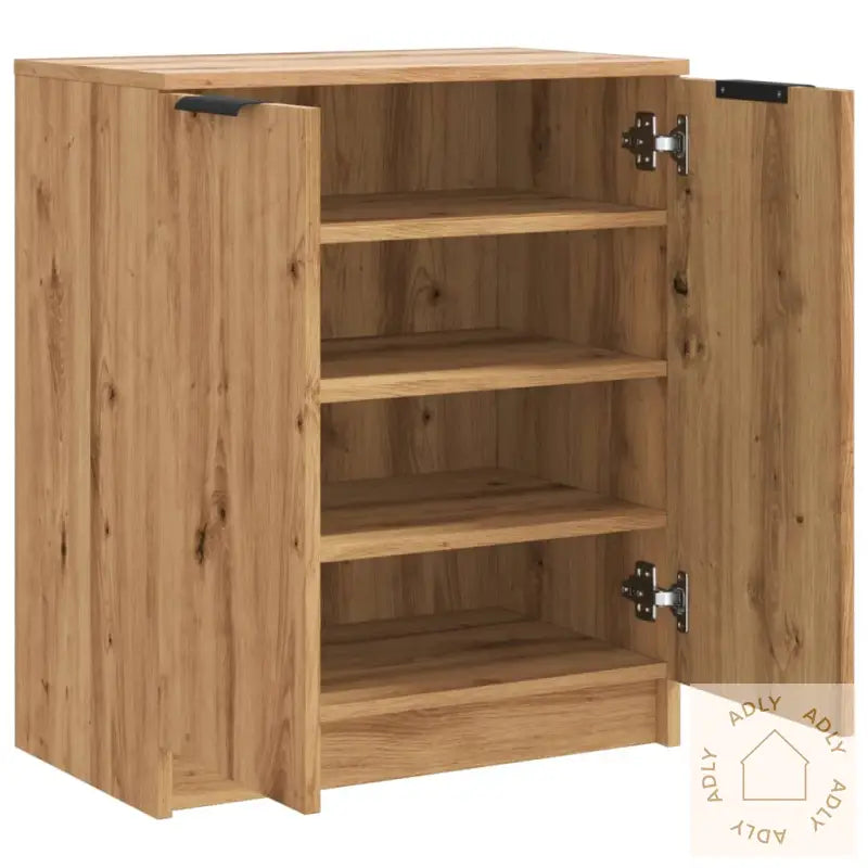 Skoskap Artisan Eik 59X35X70 Cm Konstruert Tre