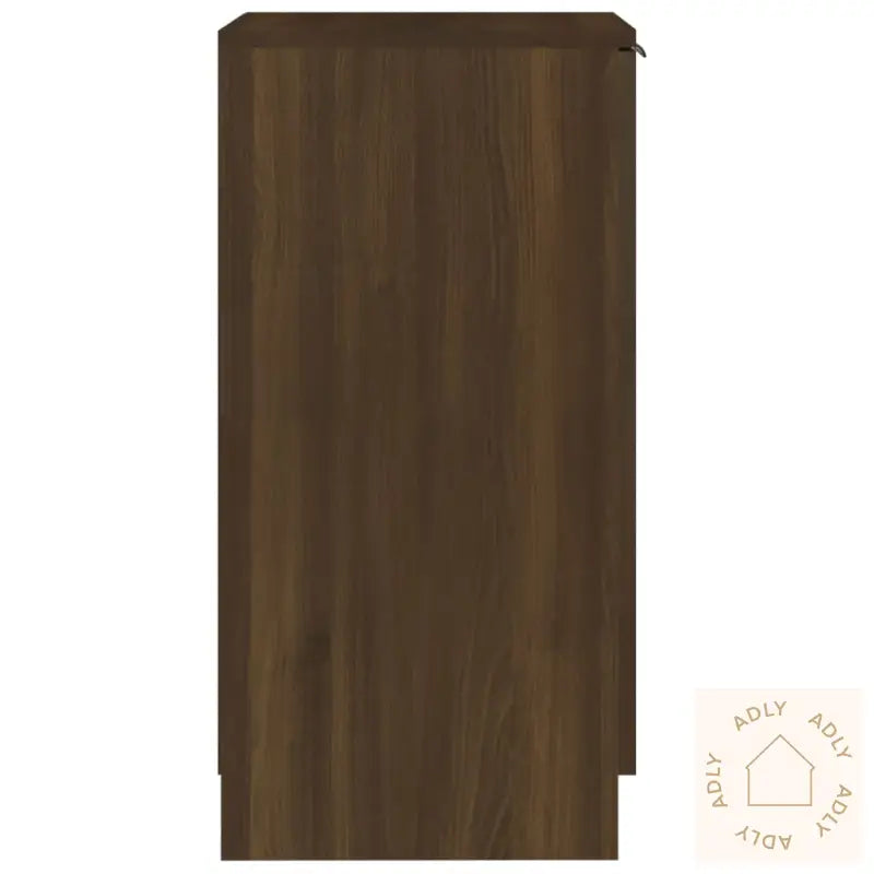 Skoskap Brun Eik 30X35X70 Cm Konstruert Tre