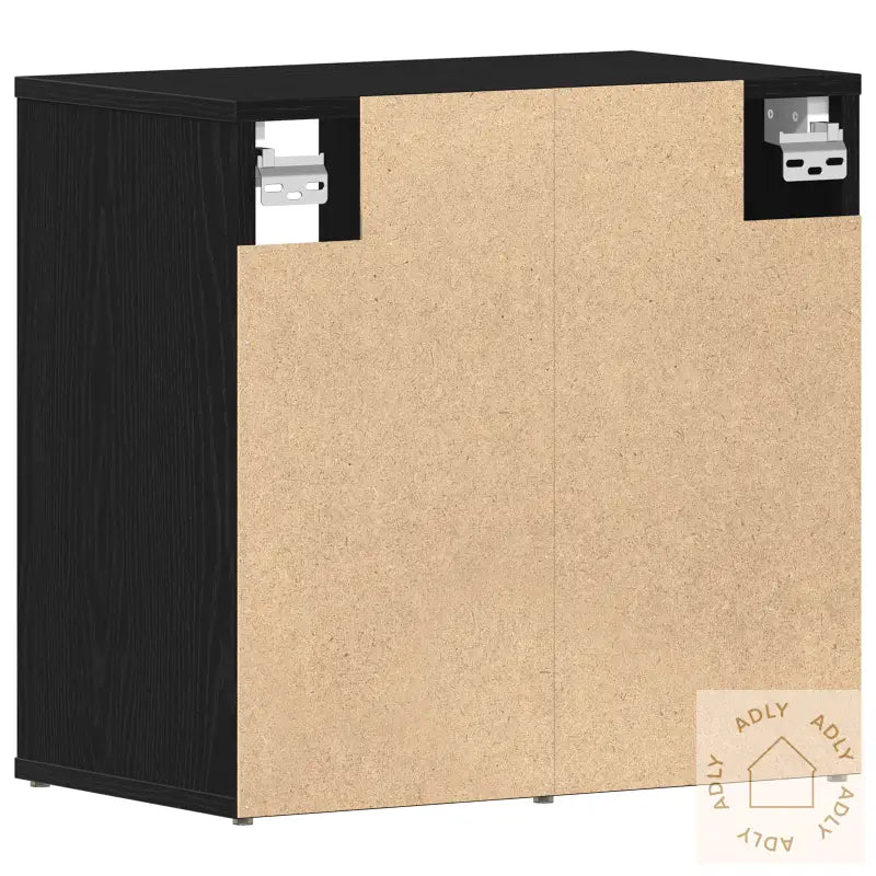 Svart Eik Sko Cabinet - 52,5 X 30 X 50 Cm