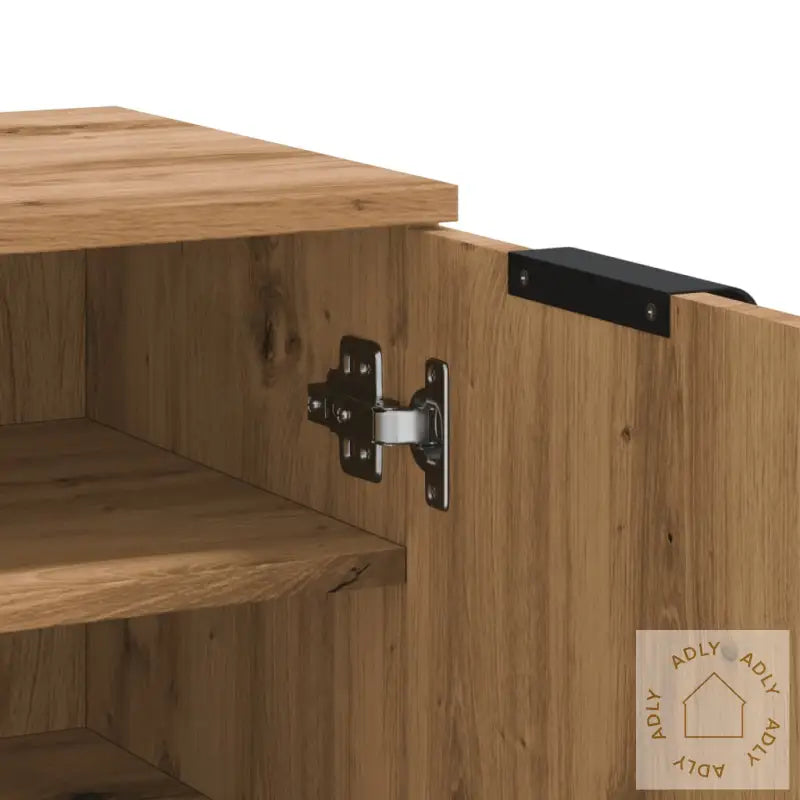 Skoskap Artisan Eik 59X35X100,5 Cm Konstruert Tre