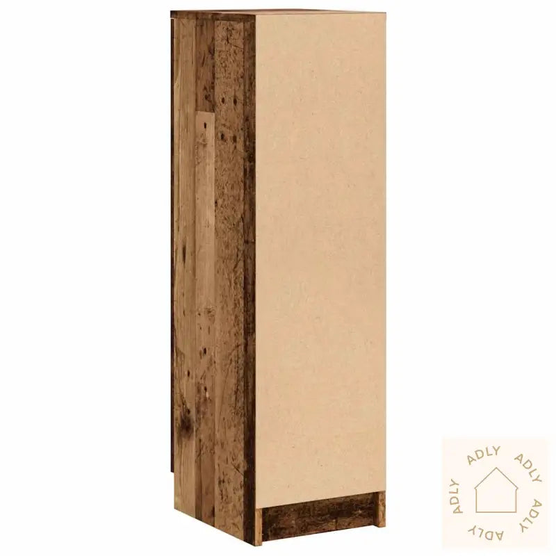 Skoskap Gammelt Tre 29,5X35X100,5 Cm Konstruert Tre