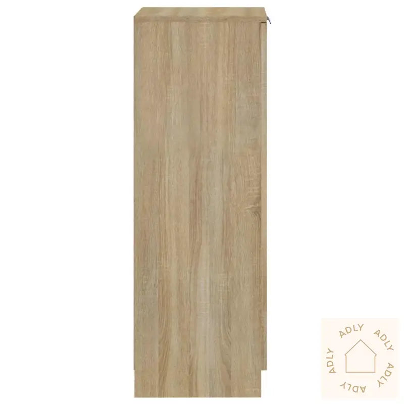 Skoskap Sonoma Eik 30X35X100 Cm Konstruert Tre
