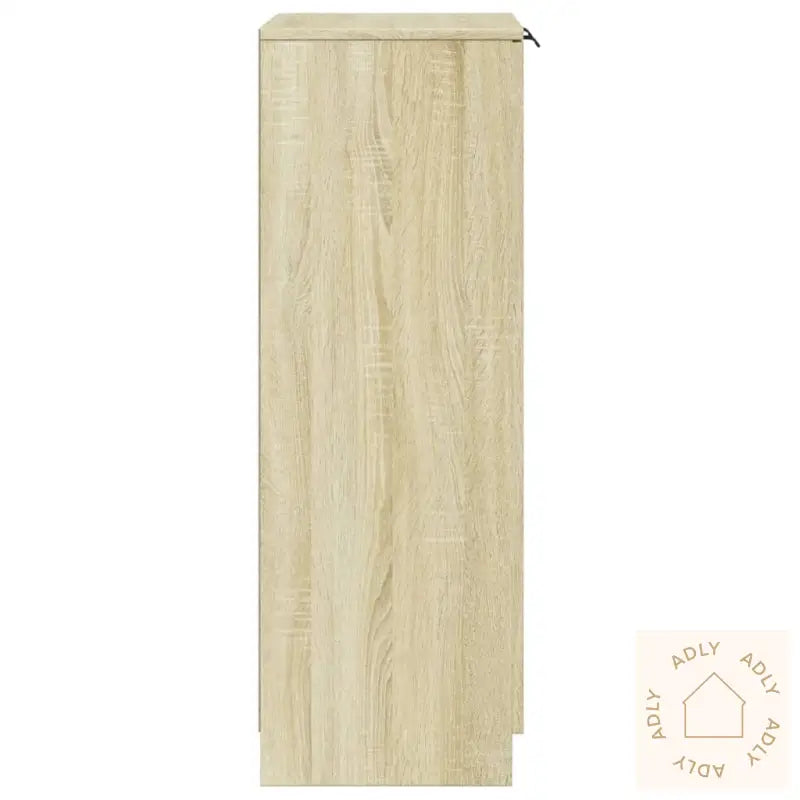 Skoskap Sonoma Eik 59X35X100 Cm Konstruert Tre
