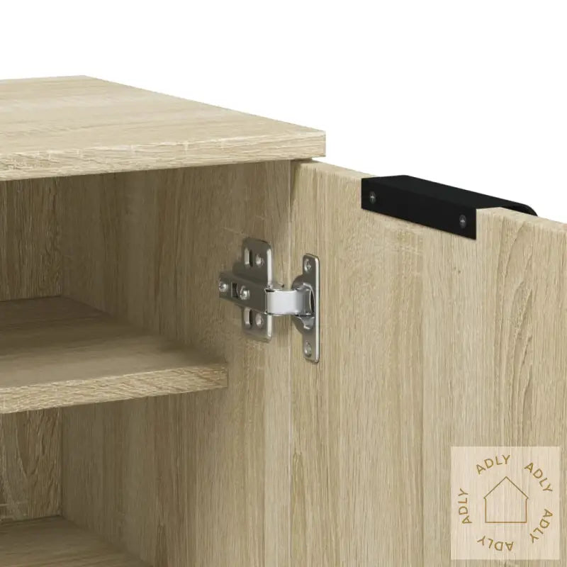 Skoskap Sonoma Eik 59X35X100 Cm Konstruert Tre