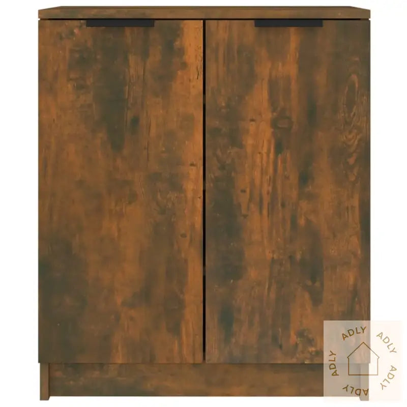 Skohylle Røkt Eik 59X35X70 Cm Konstruert Tre