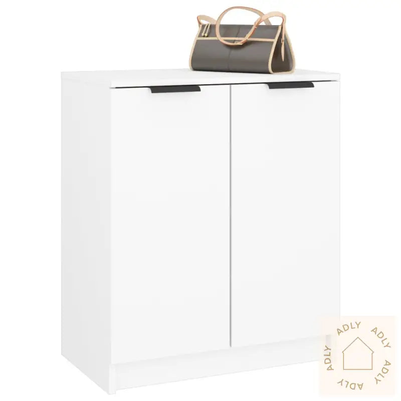 Skoskap Hvit 59X35X70 Cm Konstruert Tre
