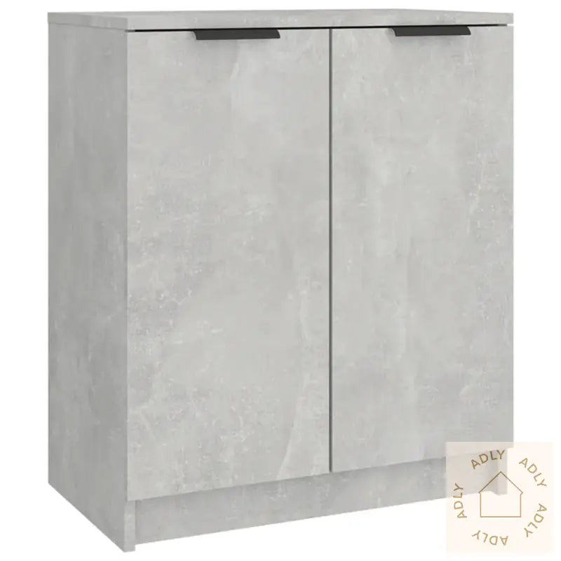 Skoskap Betonggrå 59X35X70 Cm Konstruert Tre