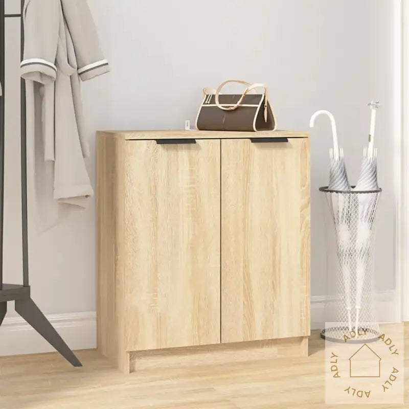 Skoskap Sonoma Eik 59X35X70 Cm Konstruert Tre