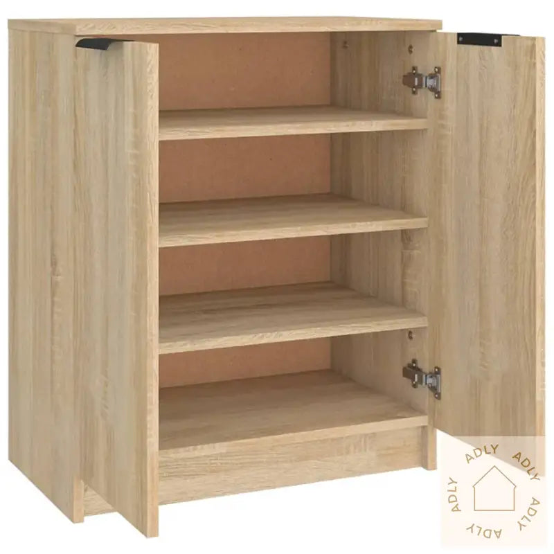Skoskap Sonoma Eik 59X35X70 Cm Konstruert Tre