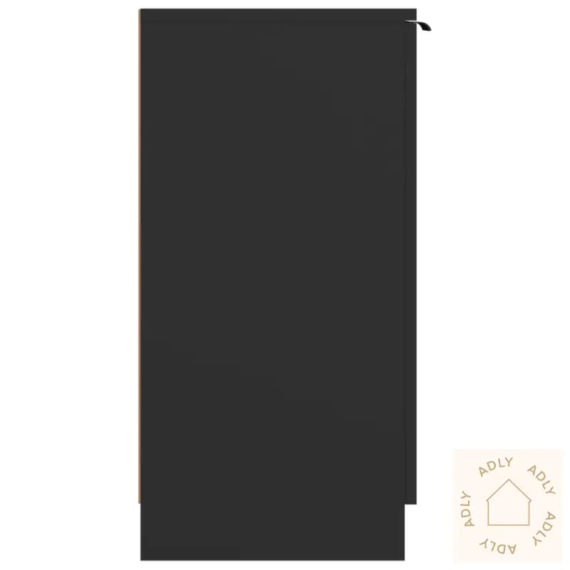 Skoskap Svart 59X35X70 Cm Konstruert Tre