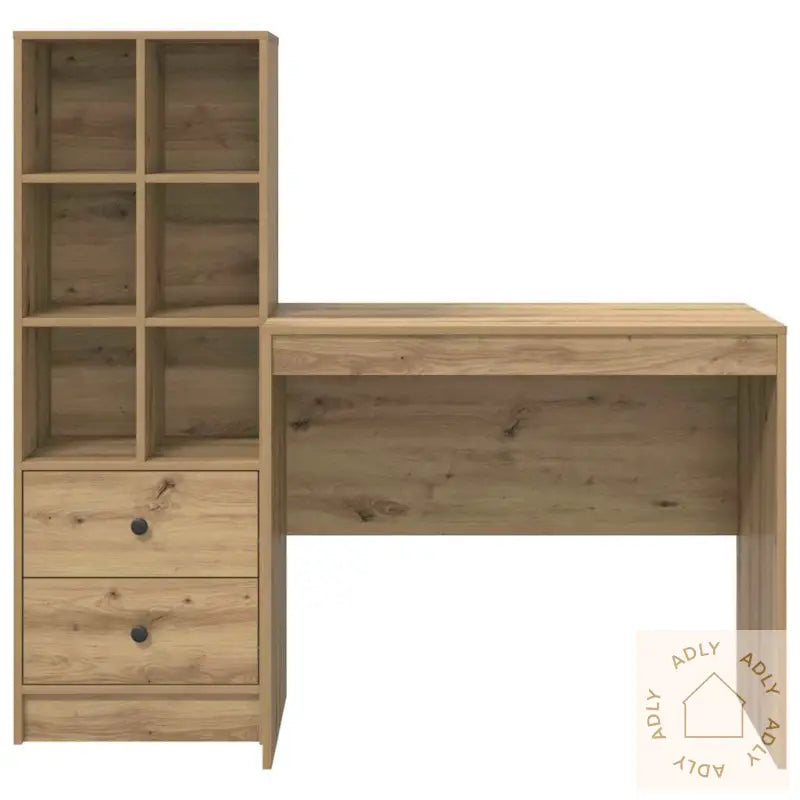 Skrivebord Med Lagringsplass Artisan Eik Konstruert Tre