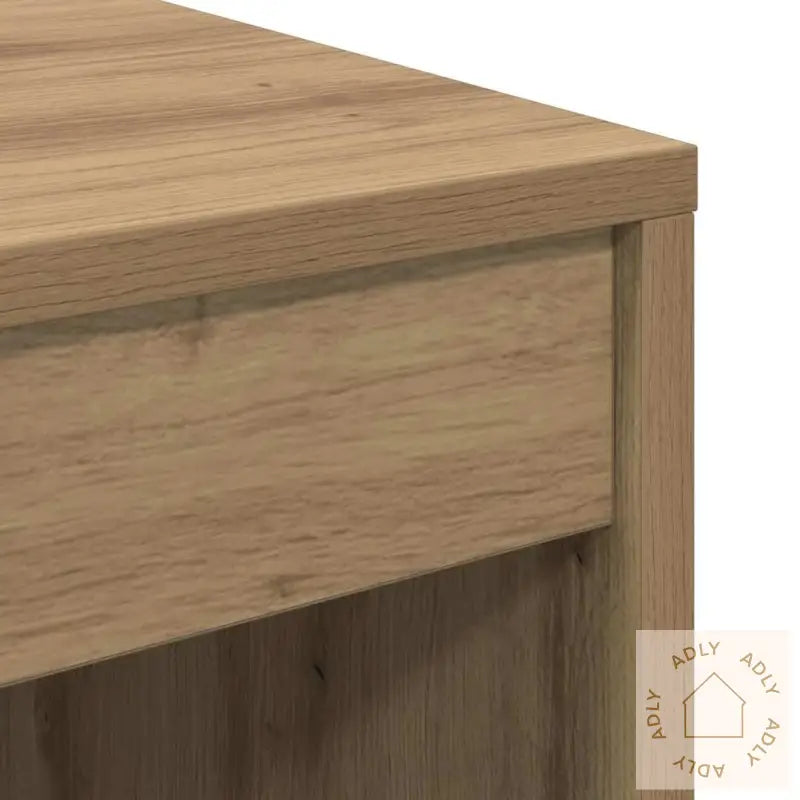 Skrivebord Med Lagring Artisan Eik Konstruert Tre