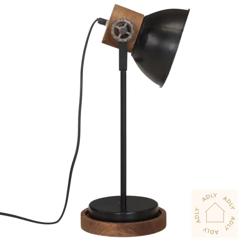 Skrivebordslampe 25 W Svart 17X17X50 Cm E27