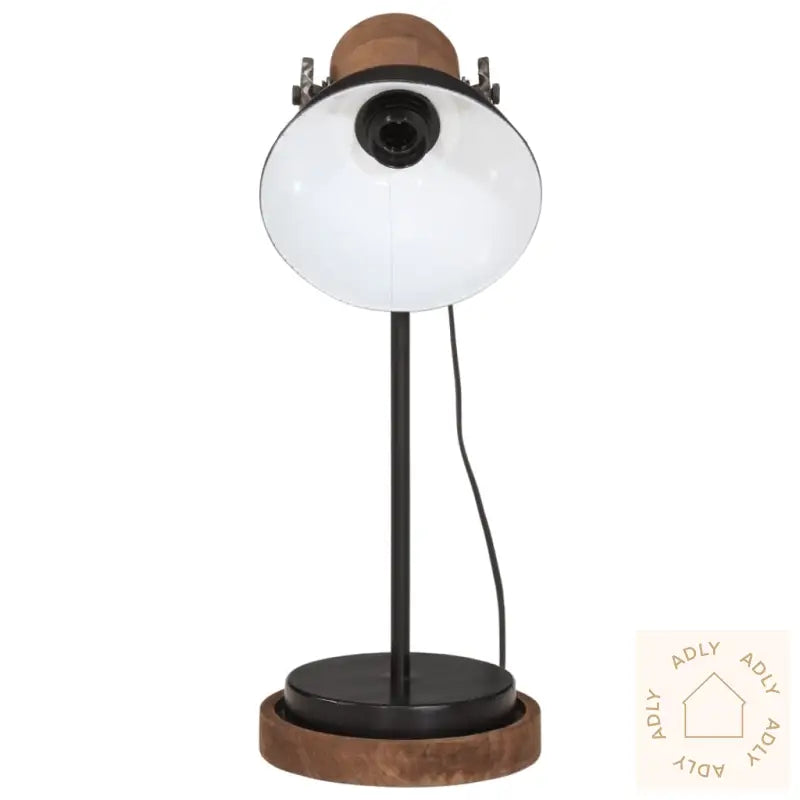Skrivebordslampe 25 W Svart 17X17X50 Cm E27