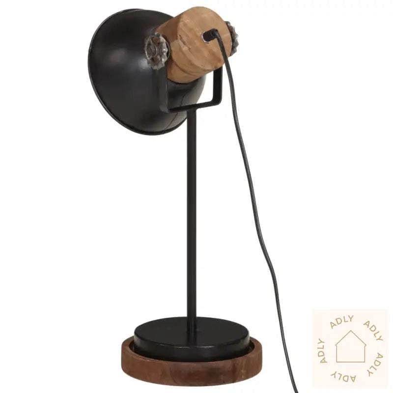 Skrivebordslampe 25 W Svart 17X17X50 Cm E27