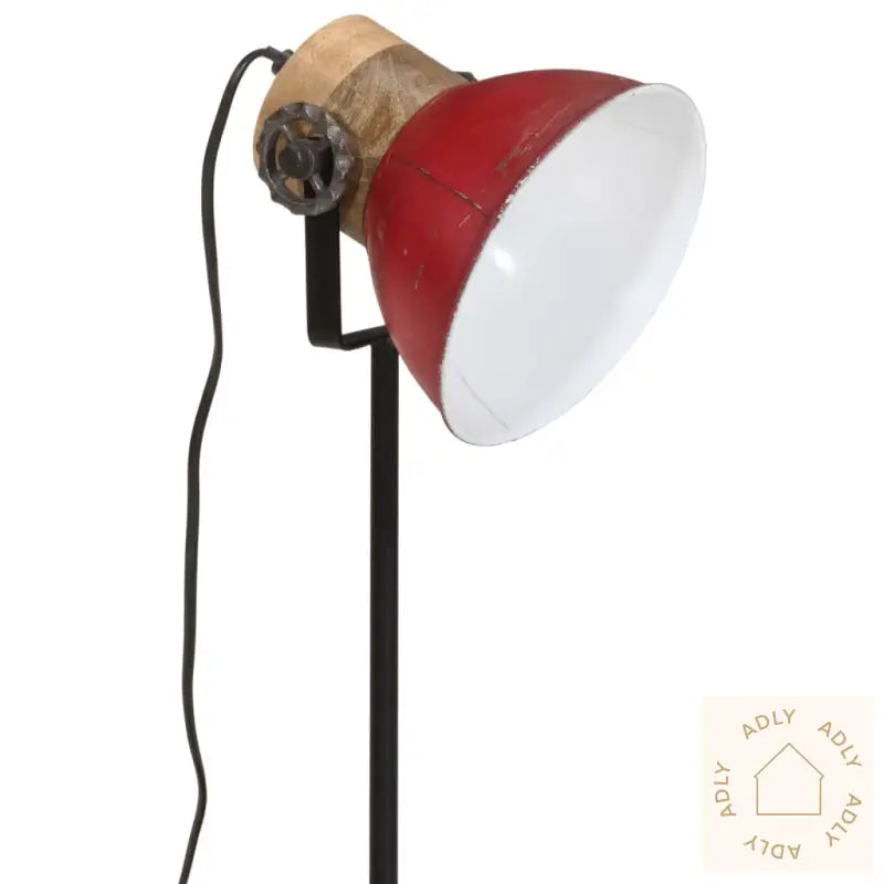 Skrivebordslampe 25 W Mørkerød 17X17X50 Cm E27