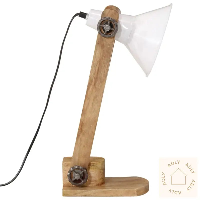 Skrivebordslampe 25 W Hvit 23X13X52 Cm E27