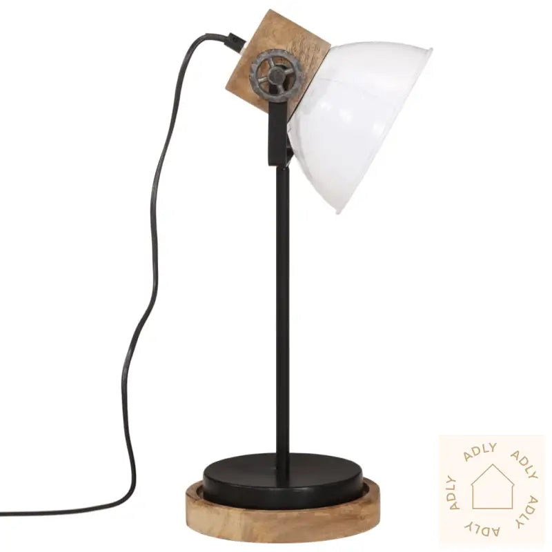 Skrivebordslampe 25 W Hvit 17X17X50 Cm E27