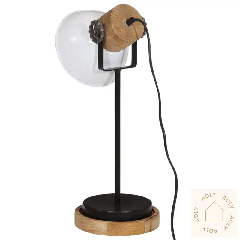 Skrivebordslampe 25 W Hvit 17X17X50 Cm E27