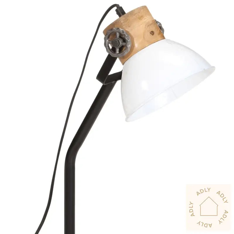 Skrivebordslampe 25 W Hvit 18X18X60 Cm E27