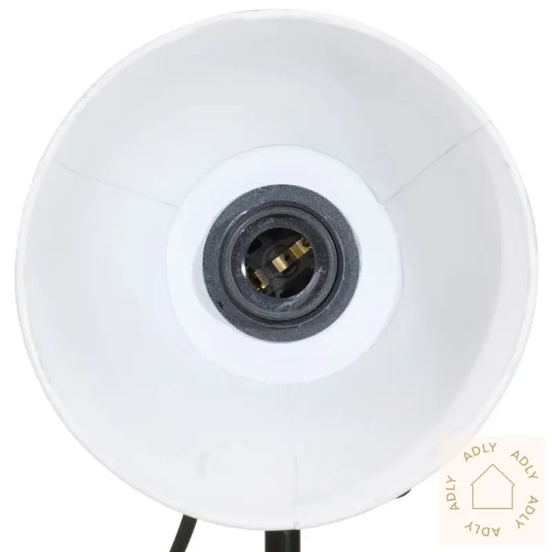 Skrivebordslampe 25 W Hvit 17X17X50 Cm E27