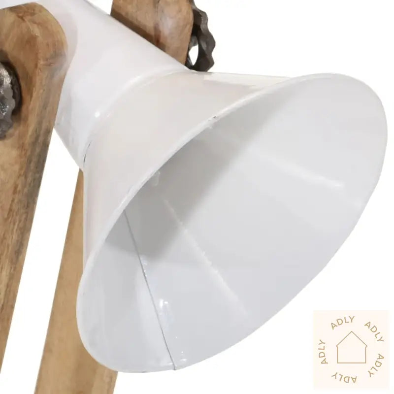 Skrivebordslampe 25 W Hvit 23X13X52 Cm E27